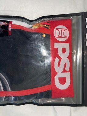 PSD Red & Black Branded Briefs BRAND NEW